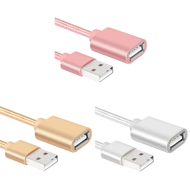Special Offers OOTDTY 0.5m/1m/2m Date Cable USB 2.0 Nylon Braided A Male To Female Data Sync Charging Extension Cable Cord Dropshipping Special Offers OOTDTY 0.5m/1m/2m Date Cable USB 2.0 Nylon Braided A Male To Female Data Sync Charging Extension Cable Cord Dropshipping