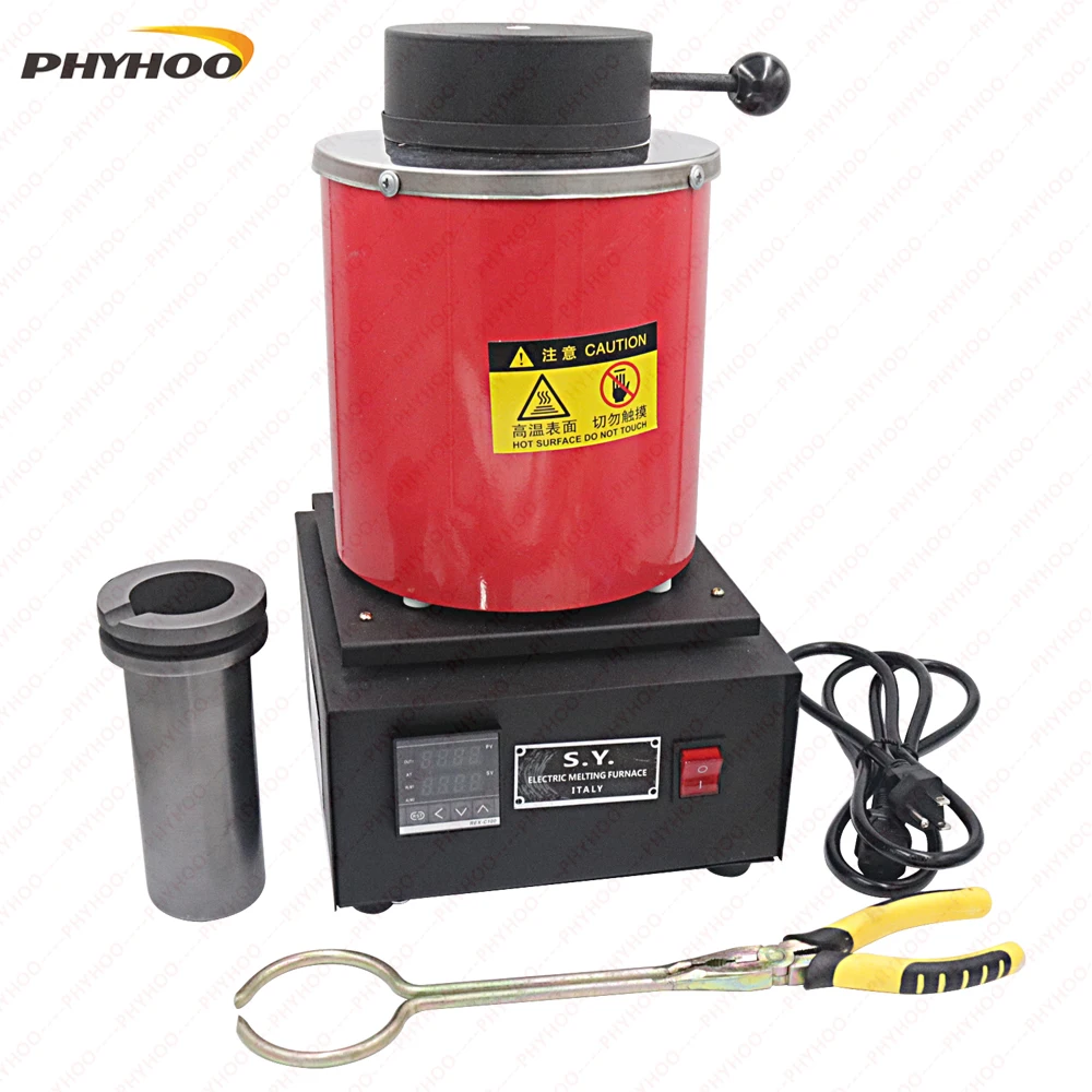 2KG mini melting furnace, metal melting furnaces, small melting furnace