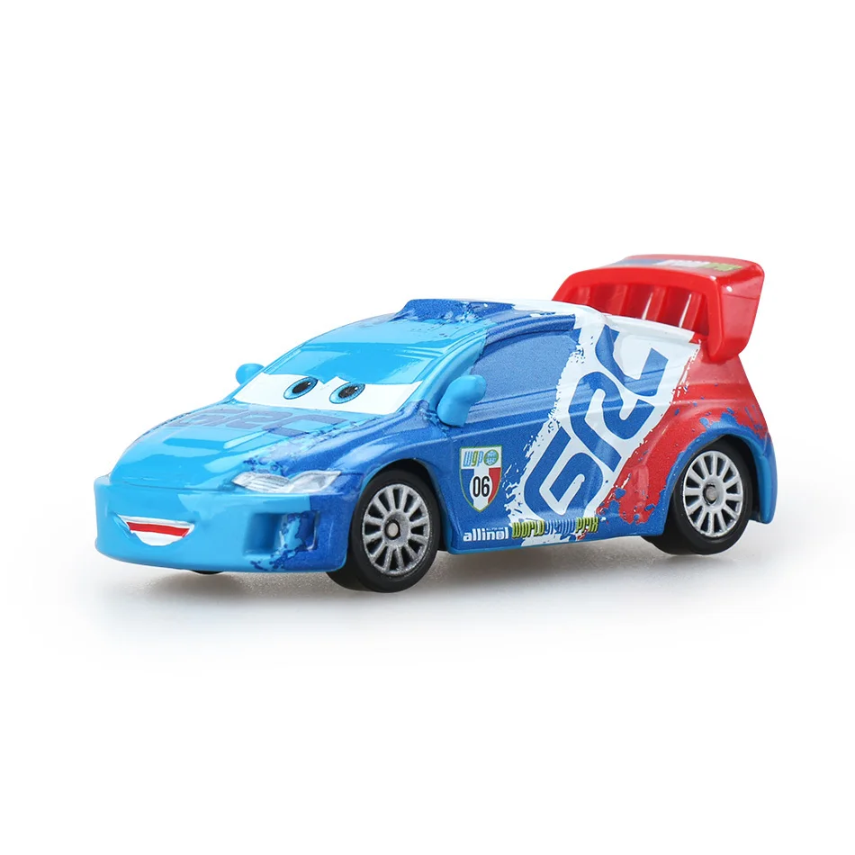 Disney Pixar Cars 3 Маккуин Джексон шторм матер мак грузовик, отлитый под давлением Металл мальчик игрушка развивающие игрушечные машинки для