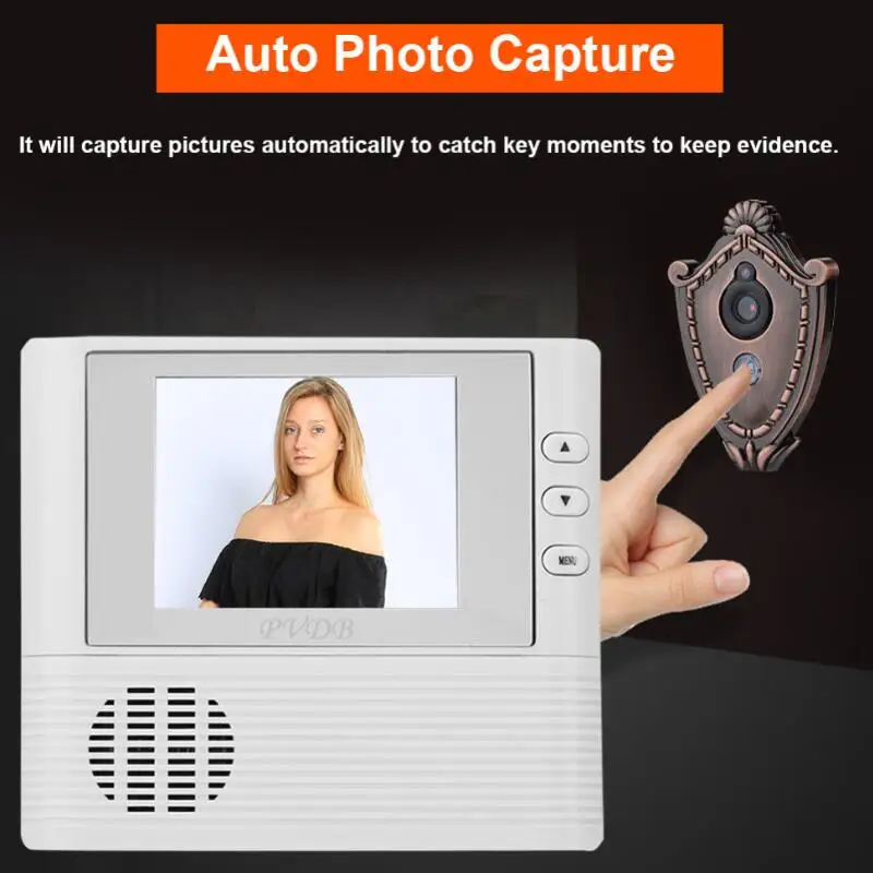 

2.8 inch Lcd digital Door Camera Doorbell peephole Door viewer eye Home Security Camera Cam door bell 3X Zoom