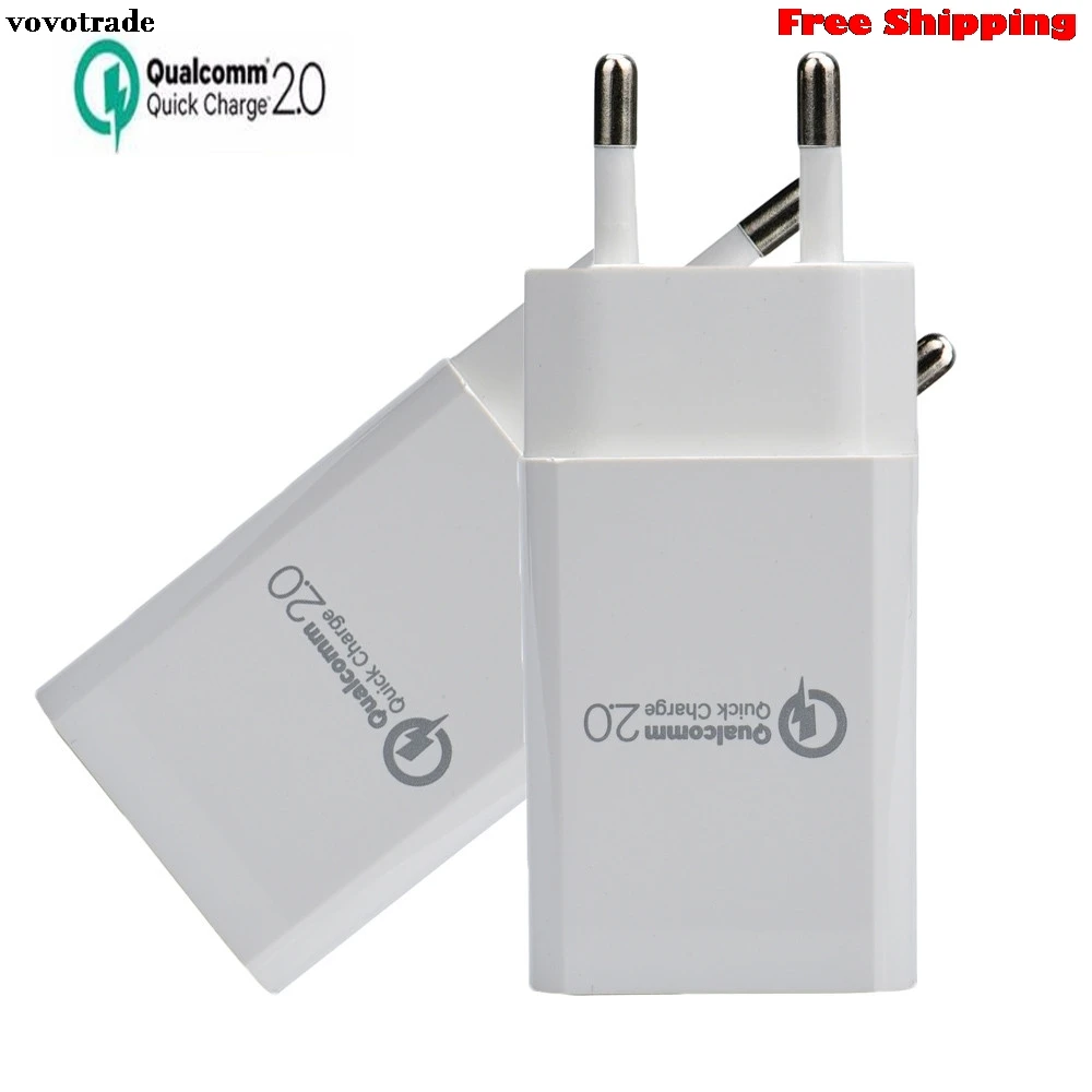 vovotrade Certificated Quick Charge 2.0 USB Wall Fast Charger