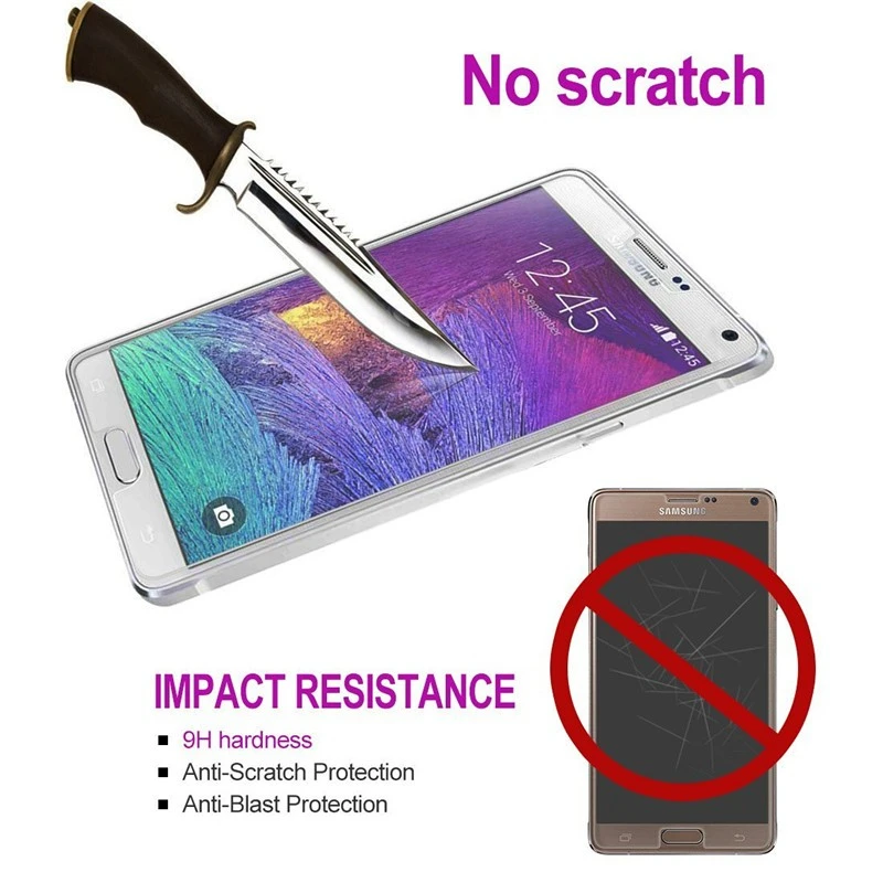 Защитное стекло SM N910F N910G N910C закаленное для Samsung Note 4 IV Note4 защитная пленка GALAXY 4|glass