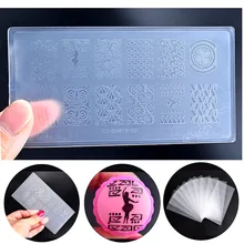 New Engineering-plastic Nail Art Stamping Template DIY Polish Print Stencil Nail Stamp Mould Manicure Nail Plates