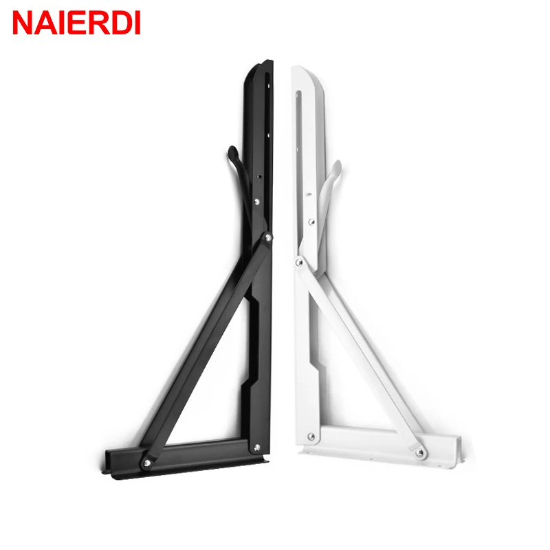 NAIERDI 2PCS Folding Angle Bracket 8 20 Inch Triangle ...