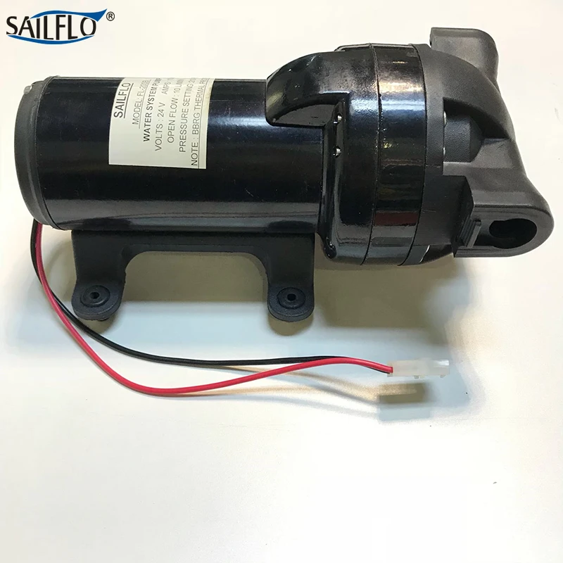 Насос 24v 200psi 10LPM Электрический Батарея Powred Автомойка высокого Давление 3/4 ''внутреннюю резьбу, 1/2'' Рифленое БРС