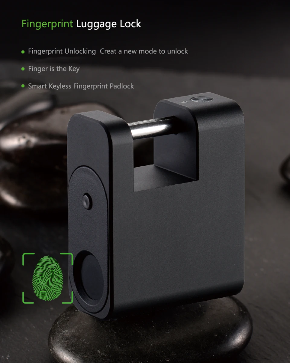 DAYTECH Smart Fingerprint Padlock