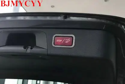 Aluminum Auto Car Electric Tail Door Button Frame Trim Styling for Mercedes Benz E Class GLA GLC GLK CLS ML GL GLE GLS Aluminum Auto Car Electric Tail Door Button Frame Trim Styling for Mercedes Benz E Class GLA GLC GLK CLS ML GL GLE GLS