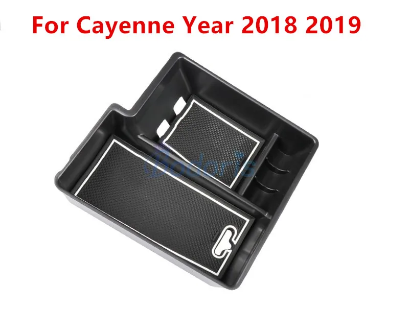 Для Porsche Cayenne держатель для стакана с водой в салон подлокотник коробка для хранения консоль Органайзер лоток аксессуары для стайлинга автомобилей - Название цвета: Center storage box