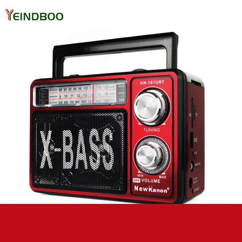 

Portable Speaker FM / AM / SW Retro Woodgrain Radio Player Outdoor Multi-band Card Walkman Placing Battery Illuminated Walkman