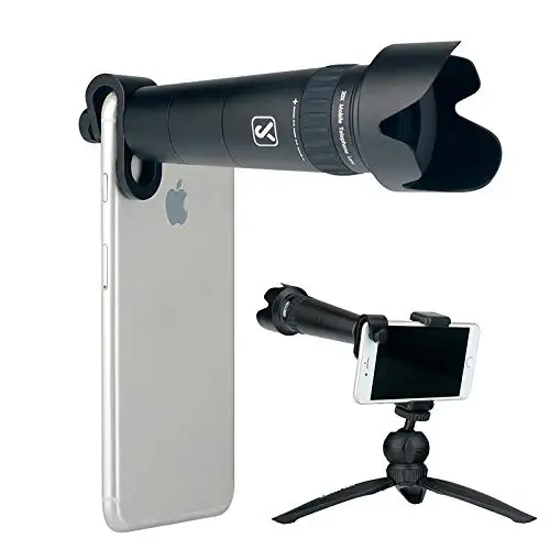 Ulanzi 20X Zoom Telephoto Lens Cell Phone Camera Lens Kit Include Mini Tripod Lens Hood for iPhone X XS/8/7 Plus Samsung Xiaomi Ulanzi 20X Zoom Telephoto Lens Cell Phone Camera Lens Kit Include Mini Tripod Lens Hood for iPhone X XS/8/7 Plus Samsung Xiaomi