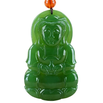 

Fine jewelry hotan stone Buddha pendant men figure of Buddha/1