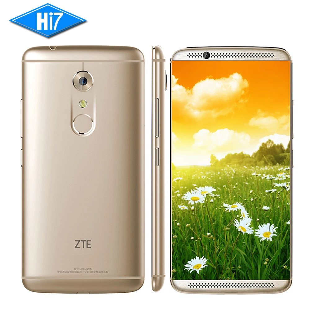 New Original ZTE AXON 7 4G RAM 128GB ROM Mobile Phone Android 6 0 Hi Fi