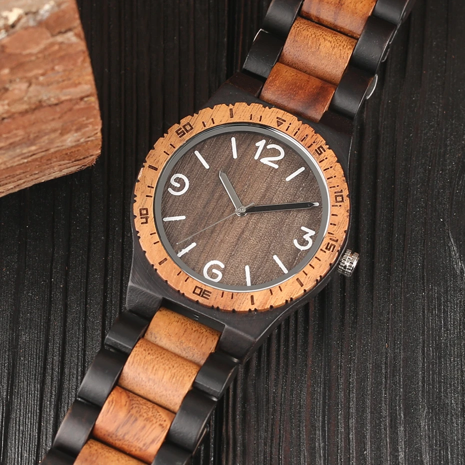 Minimalist Retro Full Wooden Watches Women Men Bamboo Wood Bracelet Fashion Creative Quartz Wristwatch Handmade Gifts Clock Hour 2018 (11)