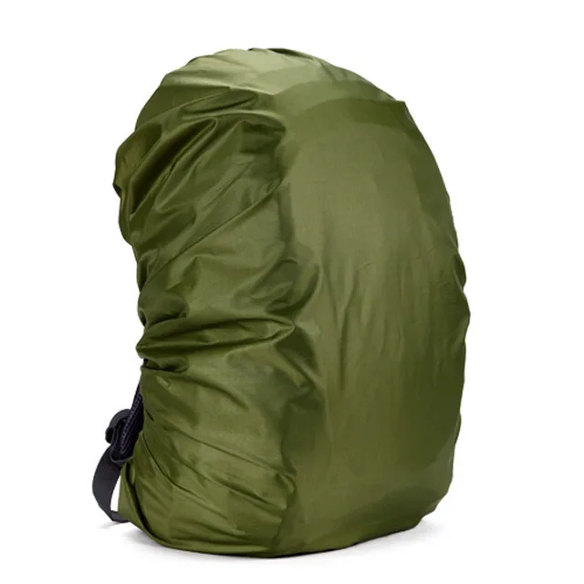 35L рюкзак дождевик портативный водонепроницаемый пылезащитный военный тактический камуфляж сумка на плечо защитные чехлы - Цвет: Green
