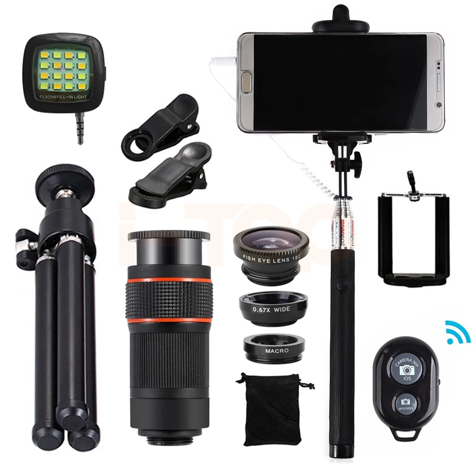 bilder für Alle in 1 8x Teleobjektiv Telescope Fisheye Weitwinkel Makro Lentes Für iphone 4 4 s 5 5 s SE 6 6 s 7 8 Plus Telefon Linsen stativ bilder für Alle in 1 8x Teleobjektiv Telescope Fisheye Weitwinkel Makro Lentes Für iphone 4 4 s 5 5 s SE 6 6 s 7 8 Plus Telefon Linsen stativ