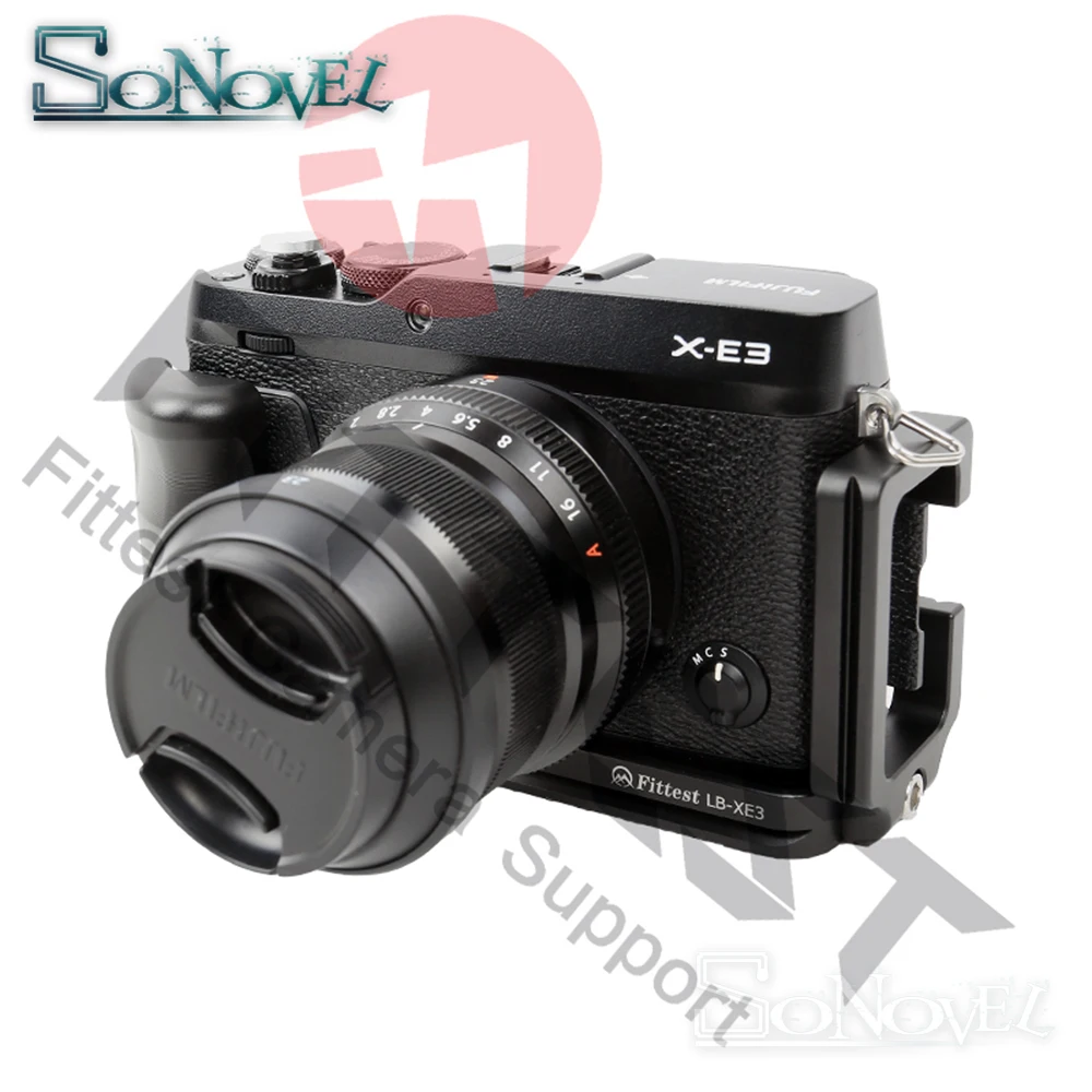 Nuovo Montaggio Verticale Tipo L Staffa Treppiede Piastra A Sgancio Rapido Impugnatura Per Accessori Fujifilm Xe3 X-E3