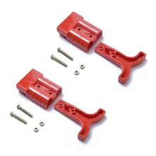 10-12 AWG 50A универсальный аккумулятор подключения быстрый разъем для вилочного погрузчика трейлер лебедки драйвер электрических устройств(красный