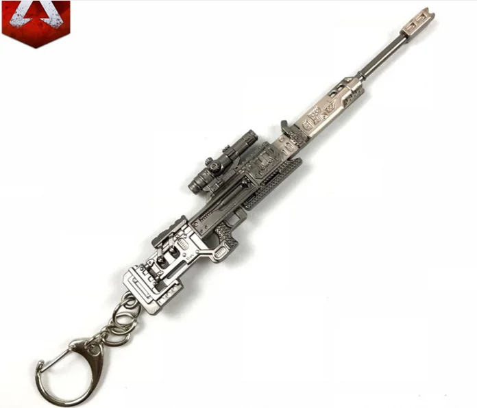 Игра APEX Legends герой пистолет Модель брелок подвеска брелок сумка ключи цепочки, аксессуары подарок игрушка для мужчин и женщин - Цвет: 01