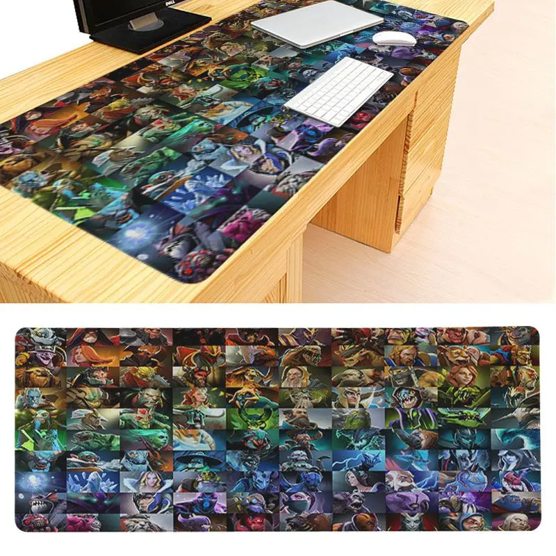  MaiYaCa Simple Design Dota Hero Comfort Mouse Mat Gaming Mousepad Size for 300*700*2mm and 300*900*