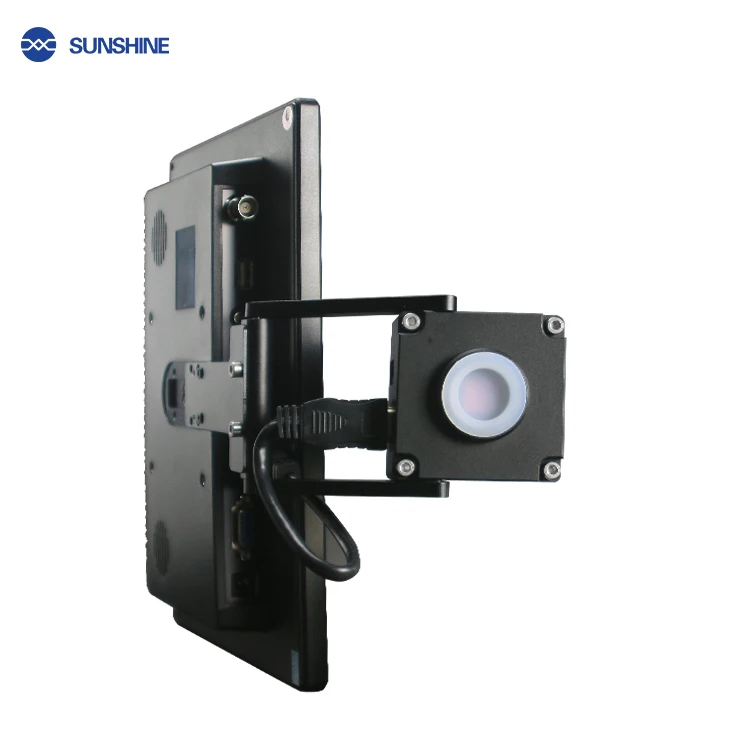 SUNSHINE Newset 10,1 дюймов SZM45T-B1-1600S HDMI 1600 Вт мегапиксельная камера с тринокулярным зумом микроскоп для ремонта мобильных телефонов