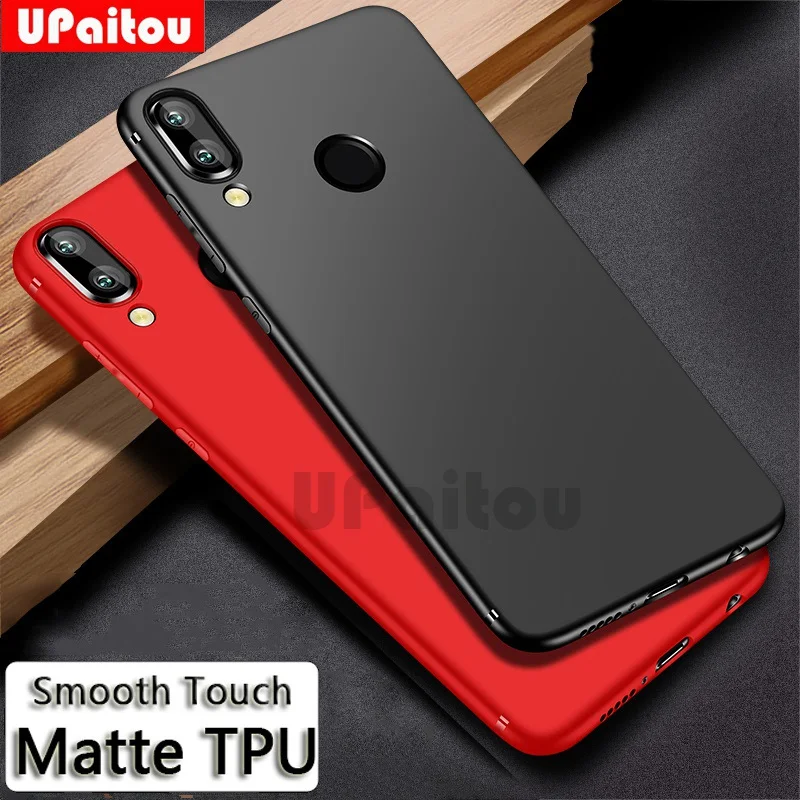 

UPaitou For Huawei Nova 3 3i 3e 2i 2s 2 Youth Matte TPU Case Soft Silicon Cover for HUAWEI P Smart+ P20 10 Mate 10 Lite Case
