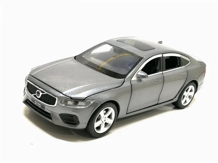 1/32 Volvo S90 T5 литая под давлением Модель автомобиля игрушки с светильник для детей Коллекция подарков для мальчиков - Цвет: A