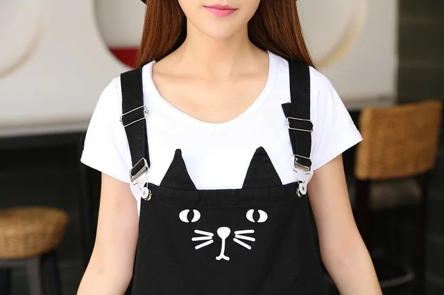 Black Kitty Suspender Dress 5