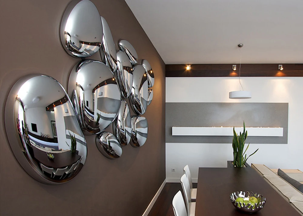 Купить 20 шт. акриловые зеркало Наклейки на стену DIY капля Наклейки Home Decor