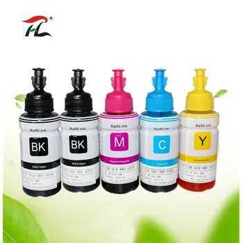 黒インクユニバーサルリフィルインクキットスーツ--eposn ためのキヤノン--hp-のための弟インクジェットプリンタバルクインク