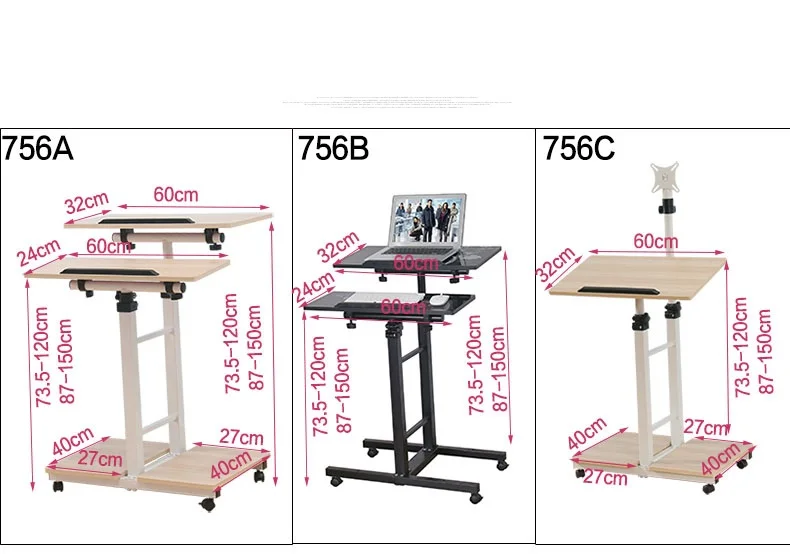Топ вертикальный поворотный стол простой мобильный подъема ноутбук comter стол Бесплатная доставка