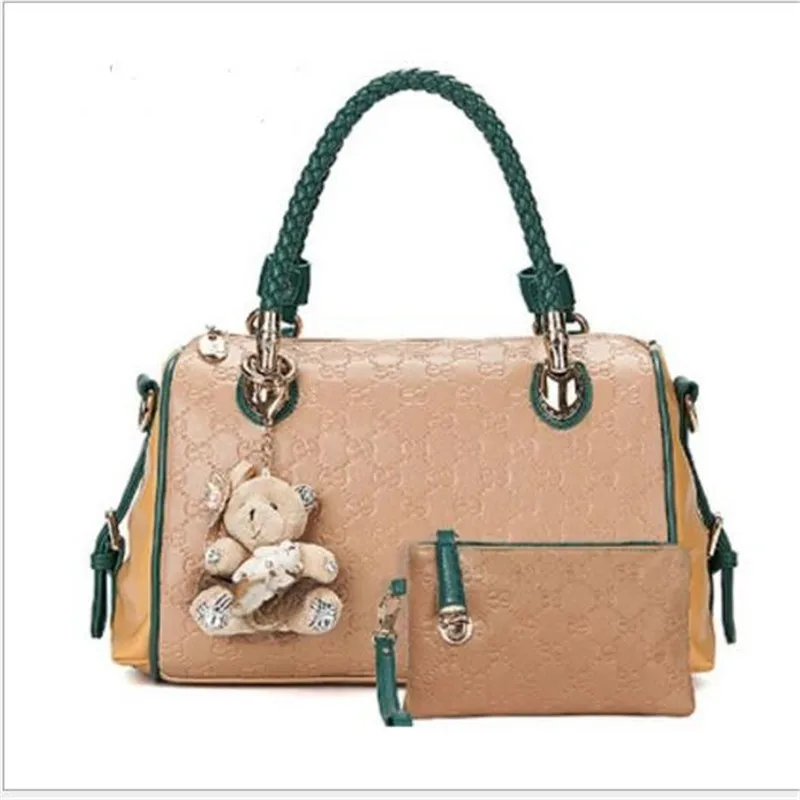 Luxury Women Bags Designer Female Bag Hobo Tote font b Set b font Top handle shoulder
