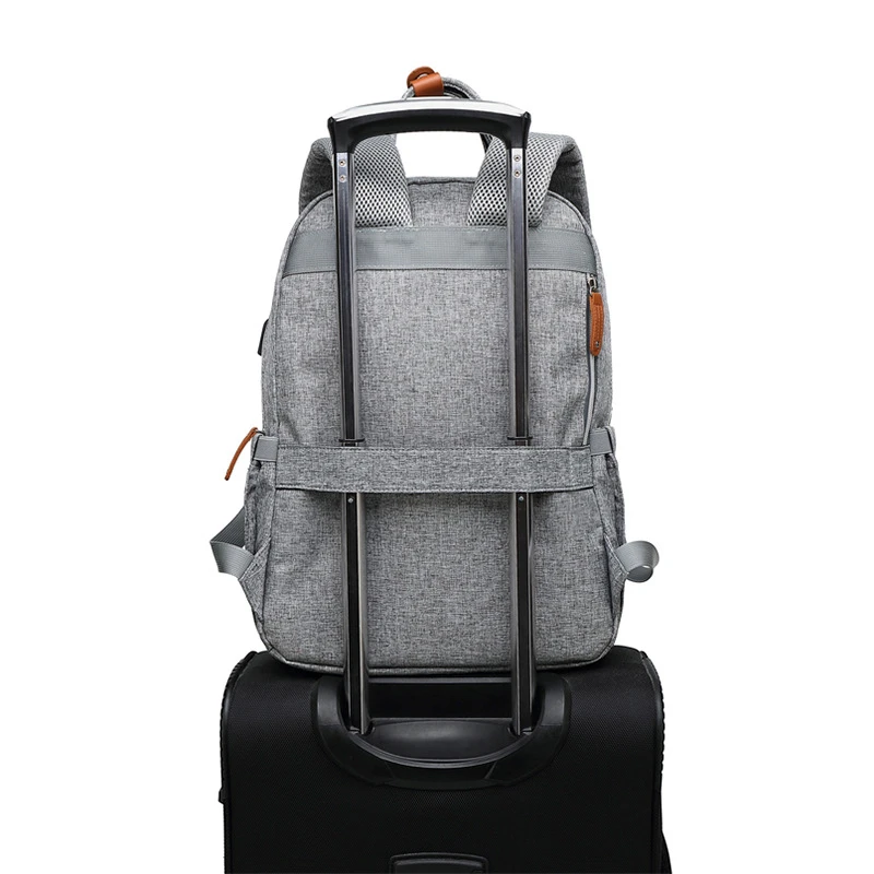Large Capacity Travel Backpack Waterproof Baby Diaper Changing Nappy Bag Fashion 08