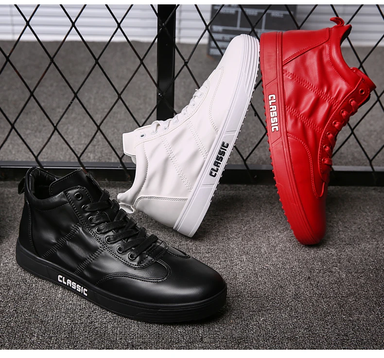 Brand Men's Winter Shoes Male Boot Warm Fur Classic Casual Snow Bot Man High Top Sneaker Mens Ankle Leather Boots Men (17)