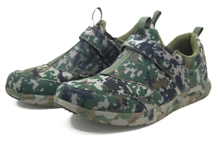 Высококачественная женская спортивная обувь для бега, мужские кроссовки, камуфляжная обувь для марафона, Цифровой Ультра-светильник, тренировочная обувь для бега - Цвет: Армейский зеленый