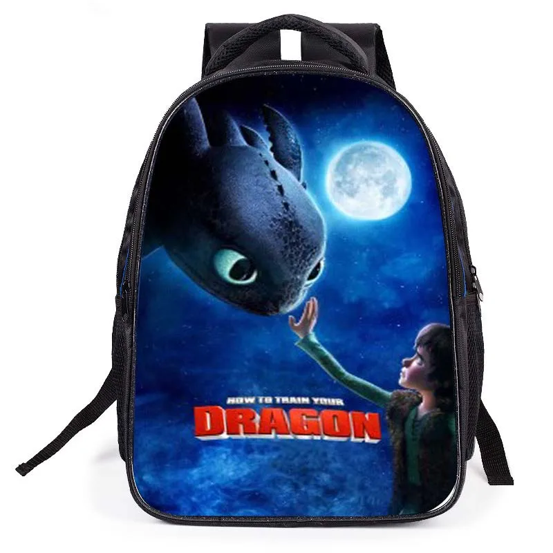 How to Train Your Dragon 3 Toothless light Fury Anime Night Fury Primary school student Backpack Big capacity burden backpack How to Train Your Dragon 3 Toothless light Fury Anime Night Fury Primary school student Backpack Big capacity burden backpack