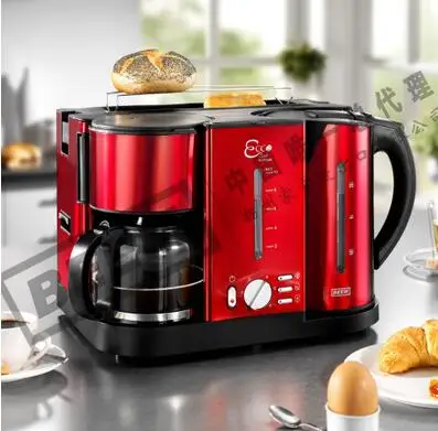 In het algemeen Zuinig Gelijkmatig Triple ontbijt machine koffiezetapparaat, waterkoker,  broodrooster|breakfast machine|kettle toastercoffee toaster - AliExpress