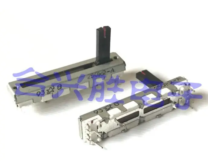 

[VK]4.5cm 45mm sliding potentiometer double A250K A250Kx2 mixer Axial length 15mm switch