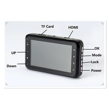 

Dash Cam 3" IPS Screen Car DVR Recorder FHD 1080P 170 Degree Car Camera Novatek 96223 Car Video Recorder Night Vision Dashcam