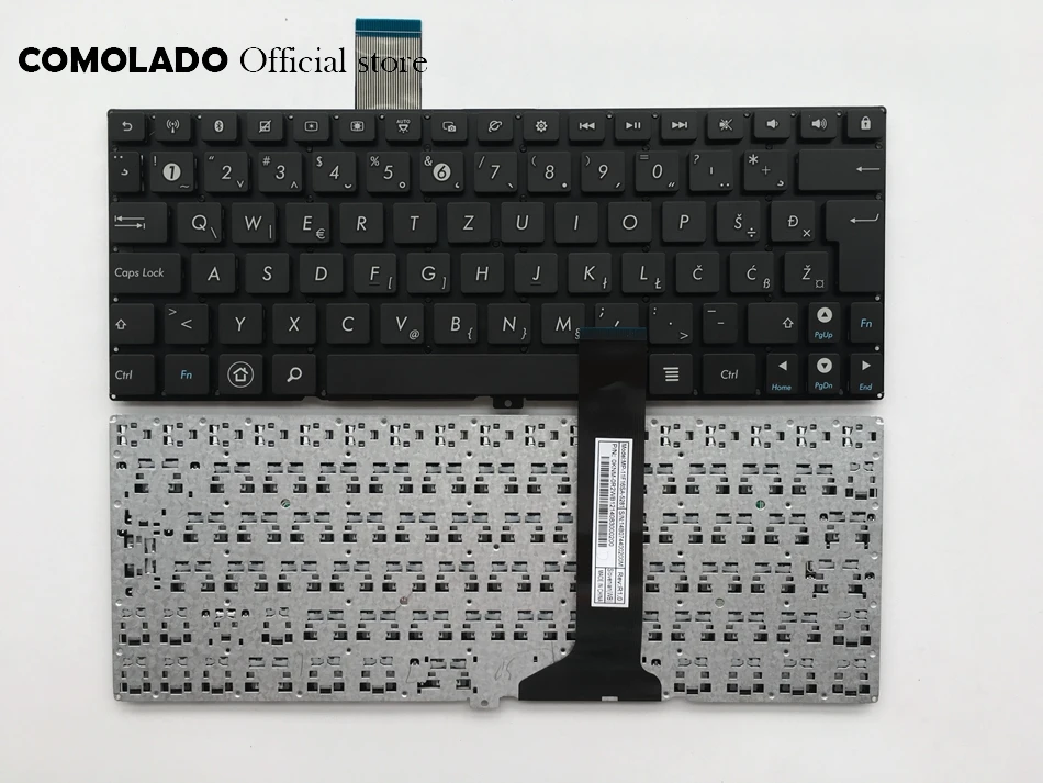 WB West Balkans Keyboard For ASUS EPad EeePAD TF201 TF300T TF300TL TF300TG without frame black keyboard WB Layout