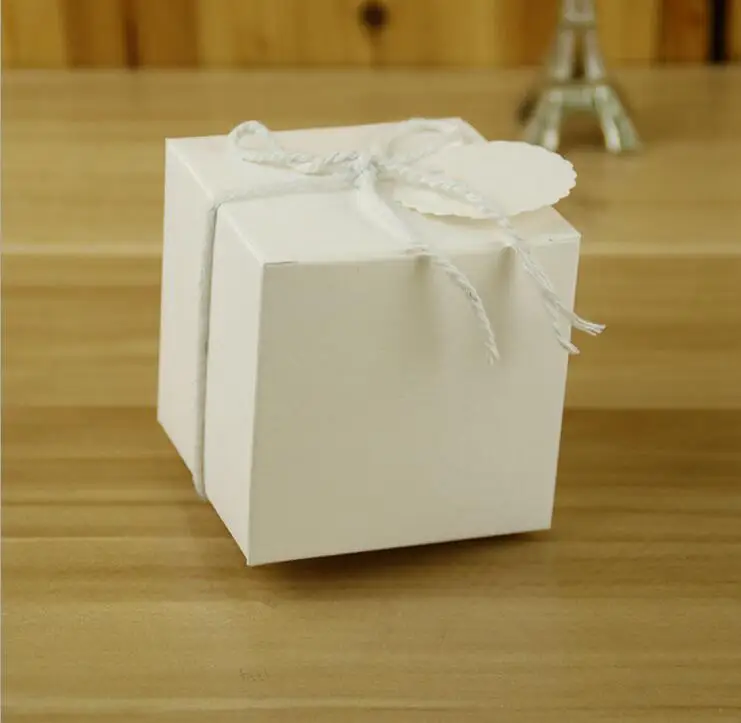 European-Style Wedding Sugar Bag Retro Kraft Paper Candy Box Carton Packaging Snack Box Wedding Favor Party Supplies 4