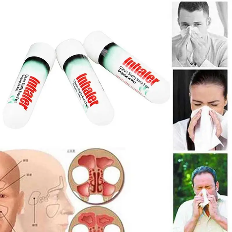 1 шт контейнеры для носовых ингаляторов лучше дышать быстрое облегчение от скопления носа простуды/Сенной аллергии/синусит