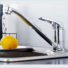 Горячий и кухонный кран холодной, медная раковина кран, на бортике кухонный кран, смеситель с одной ручкой, J14241