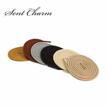 SENTCHARM/120 см/47 дюймов круглые Нескользящие толстые шнурки для скалолазания кроссовки износостойкая обувь с ремешком