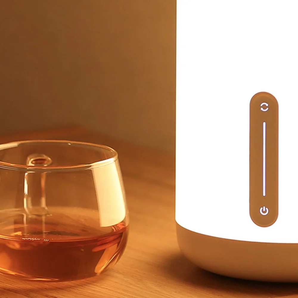 New Arrival Original Xiaomi Mijia Bedside Lamp 2 Bluetooth WiFi Connection Touch Panel APP Control