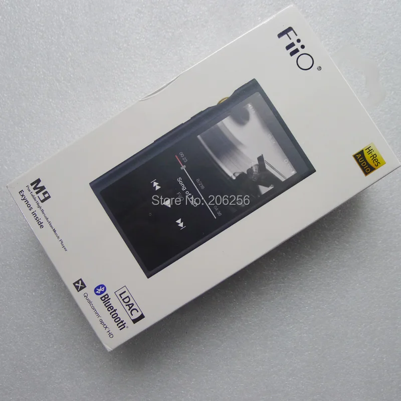 FiiO M9+ FH1 ear HIFI AK4490EN* 2 Сбалансированный wifi USB DAC DSD портативный аудио mp3-плеер высокого разрешения Bluetooth LDAC APTX FLAC