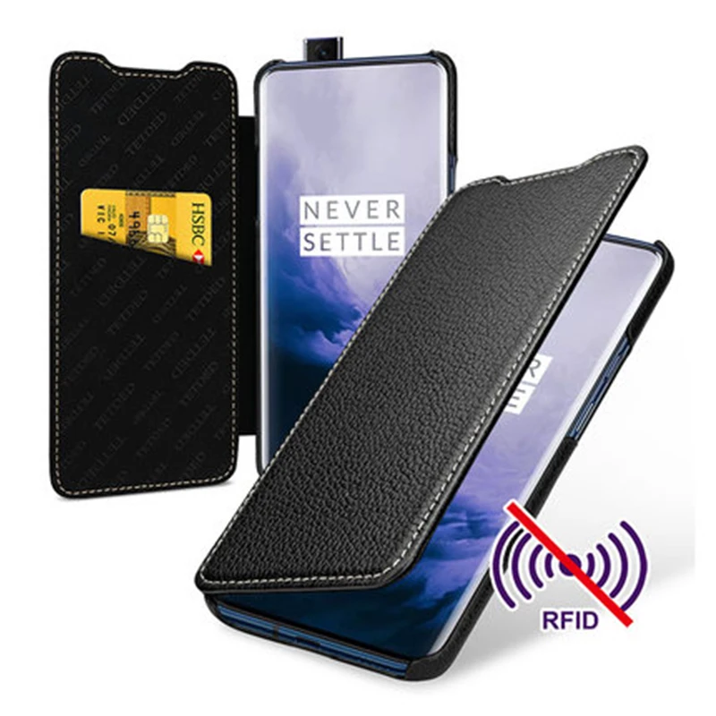 Модный чехол-кошелек для Oneplus7 деловой Чехол-книжка телефона Oneplus 7 Pro 1 + Кожаные