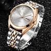 LIGE – Montre Quartz étanche pour les femmes, marque de luxe, en acier inoxydable, couleur jaune or, affichage du jour et de la date, idéale comme cadeau, collection de 2022 ► Photo 3/6