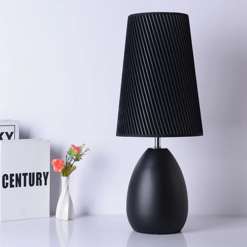 E27 Nordic Minimalist Modern  Bedroom Bedside Table lamp Metal Crystal Decotation for Living Room Study Desk Light Home Lighting (7)