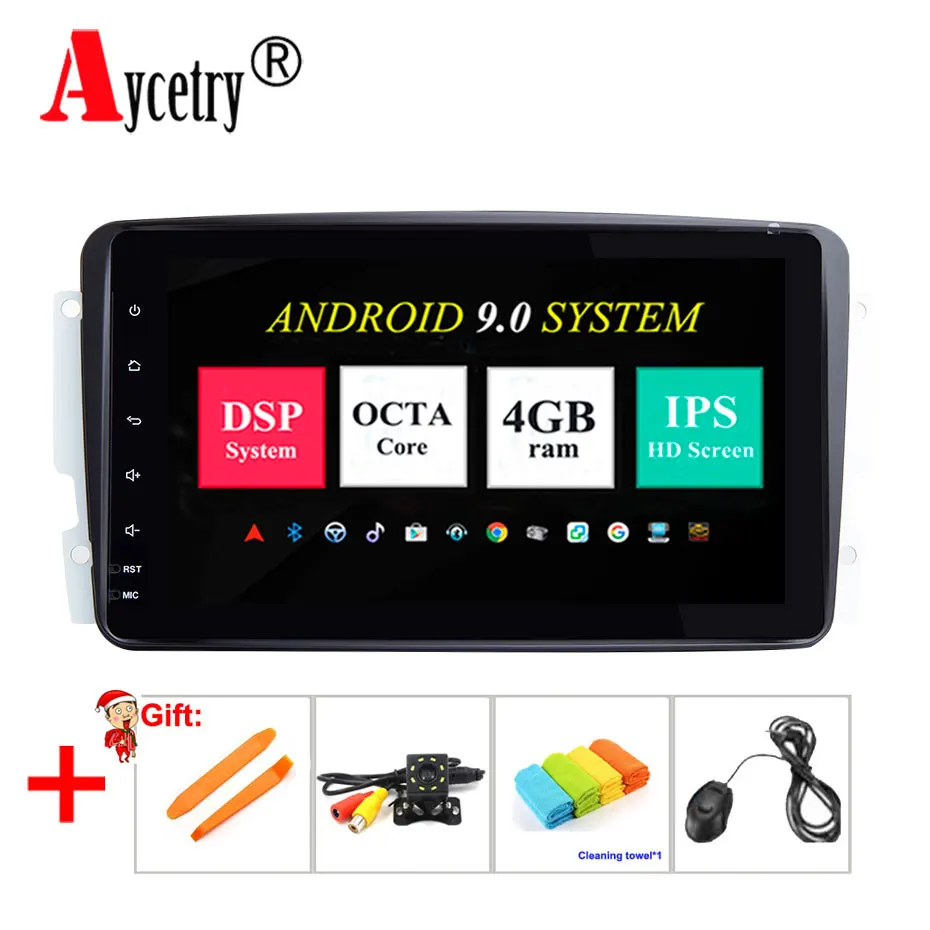 

IPS DSP 8 core 4G RAM 2 din Android 9 car multimedia dvd GPS For Benz/Vaneo/A-W168/CLK/W209/W203/W208/W463/Viano/Vito car radio