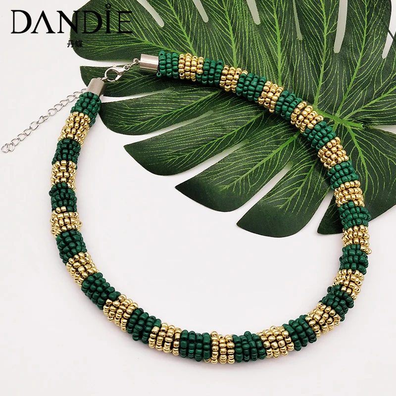 

Dandie Fashionable mi bead necklace, simple, elegant female accessories